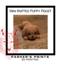 Mini Knitted Puppy Fidget